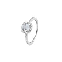 Anello Bliss Donna BL DREAM COLORE in Oro bianco Acquamarina  Ct 20108537 - 20108537